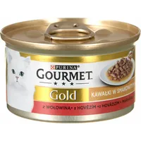 Purina Nestle Gourmet Gold Sauce Delight Beef - wet cat food 85 g 7613036923613