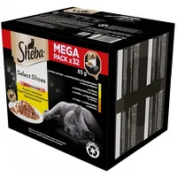 Sheba tray sauce poultry/chicken/ turkey - wet cat food 32X85 g 