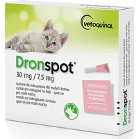 Vetoquinol Dronspot - deworming drops for cats 0.5-2.5 kg 5909991409005