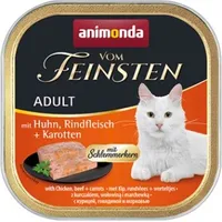 Animonda Vom Feinsten Classic Cat smak kurczak, wołowina  marchewka 100G 4017721832625