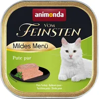 Animonda Vom Feinsten Mildes Menu Pute pur - wet cat food 100G 4017721838627