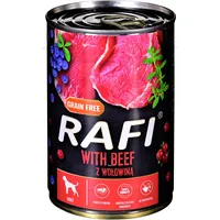 Dolina Noteci Rafi with beef, cranberry and blueberry - wet dog food 400G 5902921304906