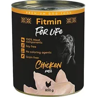Fitmin for Life Chicken Pate - Wet dog food 800 g 8595237033041