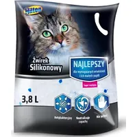 Hilton Silicone Unscented Cat Litter - 3.8 litres 