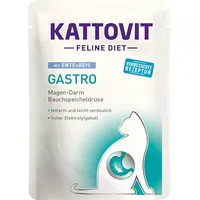 Kattovit Feline Diet Gastro Duck with rice - wet cat food 85G 