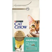 Purina Nestle Cat Chow Hairball Controll cats dry food 1.5 kg Adult Chicken 5997204514486