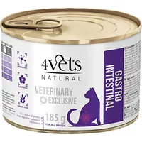 4Vets Natural Gastro Intestinal Cat - wet cat food 185 g 5902811741316