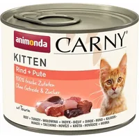 Animonda Carny Kitten Beef Turkey - wet cat food 200G 4017721839662