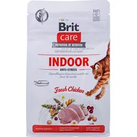 Brit Care Grain-Free Adult Indoor Anti-Stress - dry cat food 400 g 8595602540860