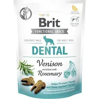 Brit Functional Snack Dental Venison - Dog treat 150G 8595602539949
