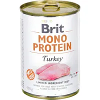 Brit Mono Protein Turkey - Wet dog food 400G 8595602555406