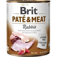Brit Wet dog food Paté  Meat Rabbit 800 g 8595602557547