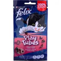 Purina Nestle Felix Play Tubes Turkey, Ham - dry cat food 50 g 7613036707503