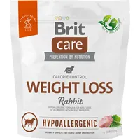 Brit Care Hypoallergenic Adult Weight Loss Rabbit - dry dog food 1 kg 8595602559183