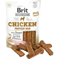 Brit Jerky Chicken Protein Bar with instect - dog snack 80 g 8595602543762