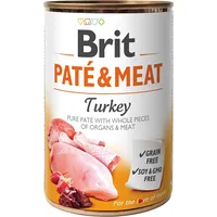 Brit Paté  Meat with Turkey - 400G 8595602557479