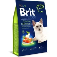 Brit Premium By Nature Sterilized Dry cat food Salmon 1,5 kg 8595602553174
