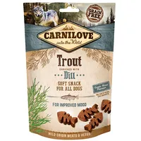 Carnilove Semi-Moist Soft Snack Trout Enriched with Dill - dog treat 200 g 