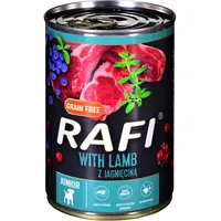 Dolina Noteci Rafi Junior with lamb, cranberry and blueberry - Wet dog food 400 g 5902921305095