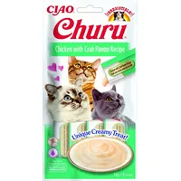 Inaba Churu Chicken with Crab Recipe - cat treats 4X14 g 8859387700759