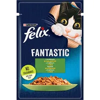 Purina Nestle Felix Fantastic rabbit in jelly - wet cat food 85G 7613039786710