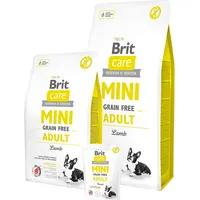 Brit Care Mini Grain Free Adult Lamb - Dry dog food 2 kg 8595602520107