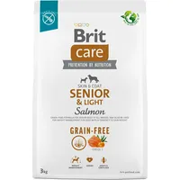Brit Dry food for older dogs, all breeds Over 7 years of age Care Dog Grain-Free SeniorL 8595602558933