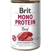 Brit Mono Protein Beef - wet dog food 400 g 8595602555338
