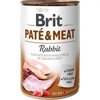 Brit Paté  Meat with rabbit - 400G 8595602557455