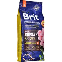 Brit Premium By Nature Junior M - dry dog food 15Kg 8595602526338