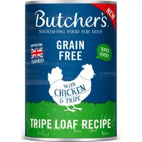 Butchers Original Tripe Chicken and Rumen Pate - wet dog food 400G 5011792007646