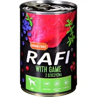 Dolina Noteci Rafi with venison, cranberries and blueberries - wet dog food 400G 5902921304913