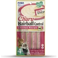 Inaba Churu Hairball Chicken - cat treat 4X14 g 