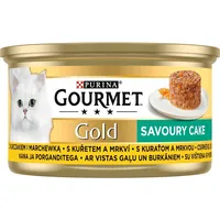 Purina Nestle Gourmet Gold - Savoury Cake with Chicken and Carrot 85G 7613035465664