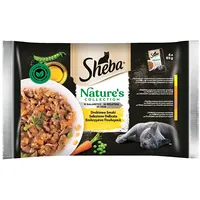 Sheba sachets in sauce Natures Collection poultry - wet cat food 4X85G 