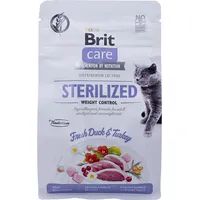 Brit Care Grain-Free Sterilized Weight Control - dry cat food 400 g 8595602540808