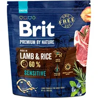 Brit Premium by Nature Sensitive LambRice - dry dog food 1 kg 8595602526611
