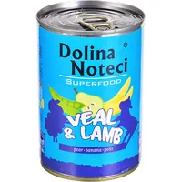 Dolina Noteci Superfood with veal and lamb - wet dog food 400G 5902921303664