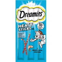 Dreamies Meaty Sticks Salmon - cat treats 30 g 