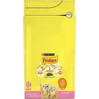 Purina Nestle Friskies Junior Chicken with Vegetables and Milk - Dry Cat Food 1.5 kg 7613031341900