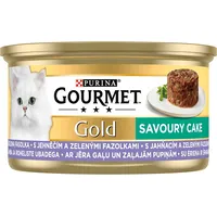 Purina Nestle Gourmet Gold - Savoury Cake with Lamb and Green Beans 85G 7613035465695