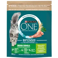 Purina Nestle One Bifensis Adult Indoor - dry cat food 800 g 