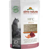 Almo Nature Hfc Jelly Tuna and Shrimps - 55G 8001154126181