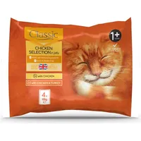 Butchers Classic Cat Chicken Selections Mix - wet cat food 4X100G 5011792007080