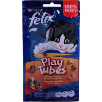 Purina Nestle Felix Play Tubes Chicken, Liver - dry cat food 50 g 7613036707381