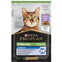 Purina Nestle Pro Plan Sterilised Longevis Senior - wet cat food 75G 