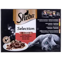 Sheba Selection in Sauce Juicy Flavours 12 x 85 g 