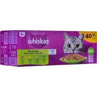 Whiskas Mix Favourites in jelly - wet cat food 40X85 g 8410136026294