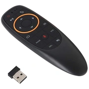 Air Mouse G10S G10 ar žiroskopu un iebūvētu mikrofonu.