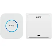 Eura Wdp-82H2 bezvadu durvju zvans, bez akumulatora, poga Kinētiska, modernizējams